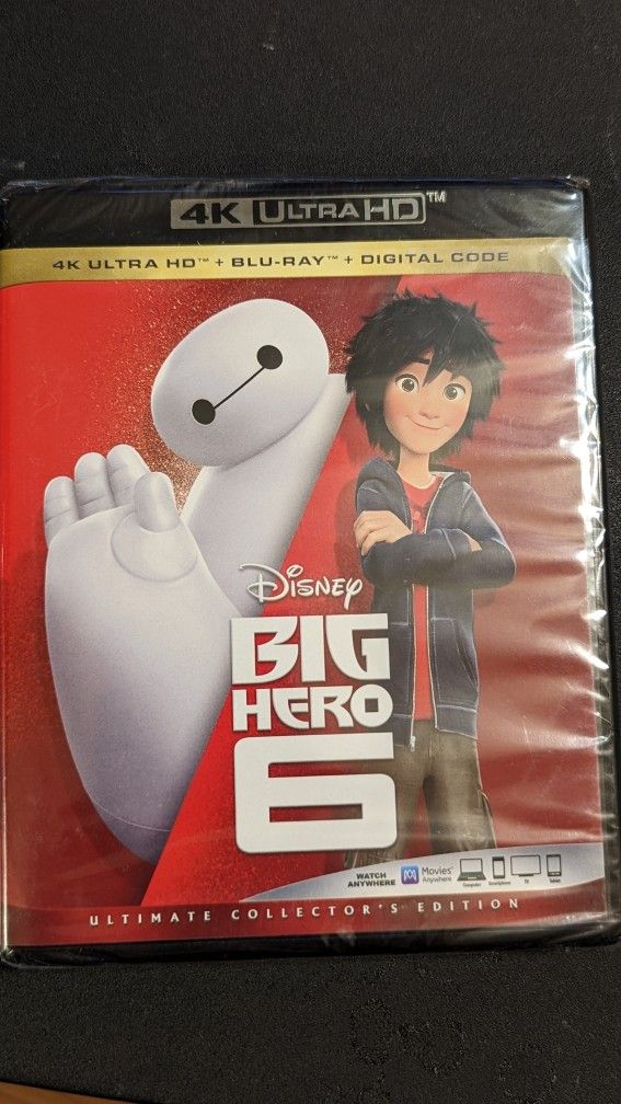 Big Hero 6 [Includes Digital Copy] [4K Ultra HD Blu-ray/Blu-ray]