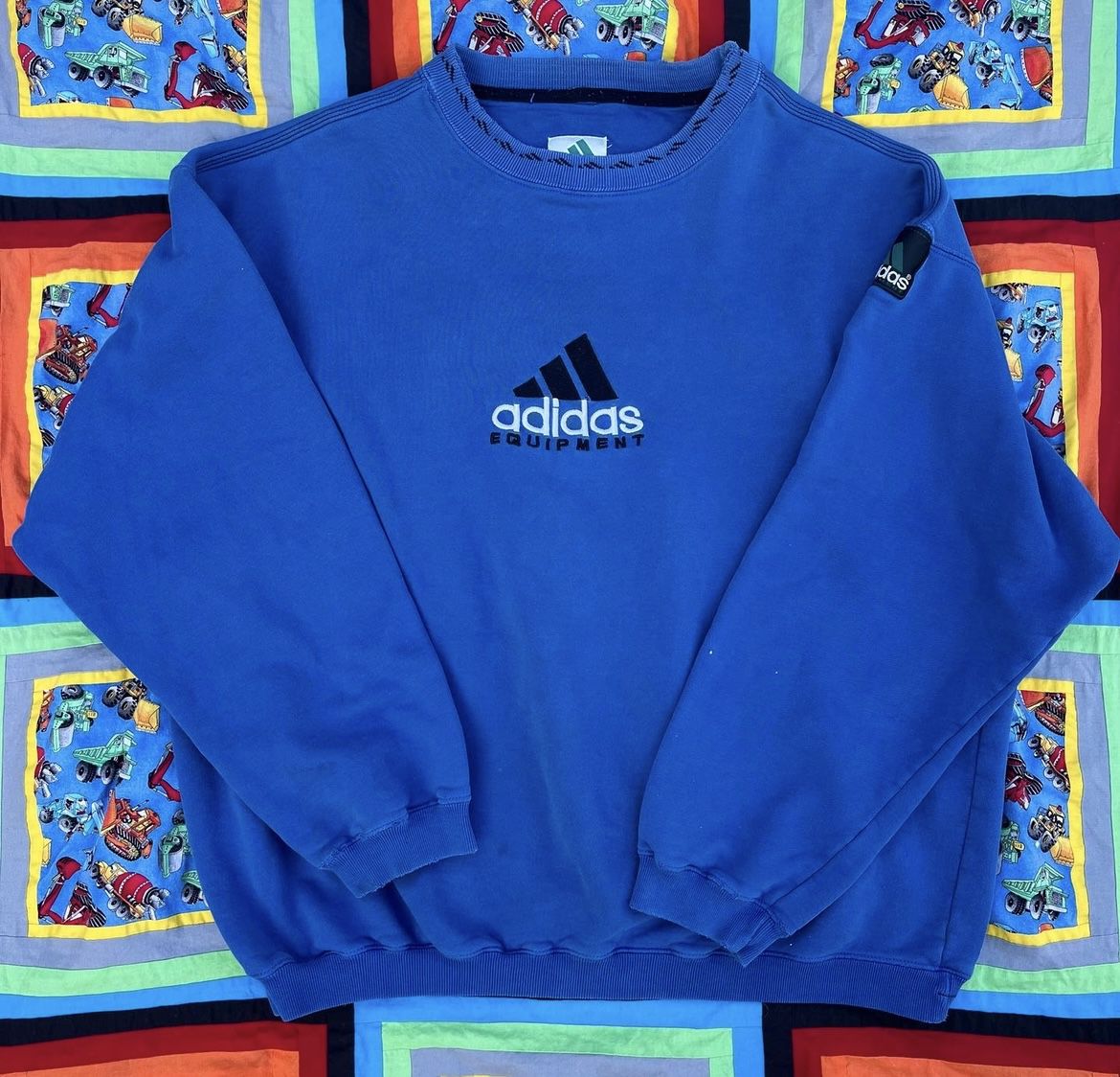 Madeliefje Prooi kruising Vintage Adidas Equipment Sweater for Sale in Whittier, CA - OfferUp