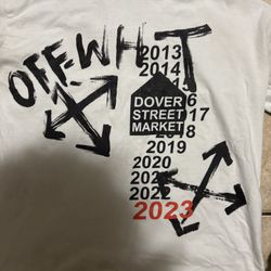 Off White Shirt Medium