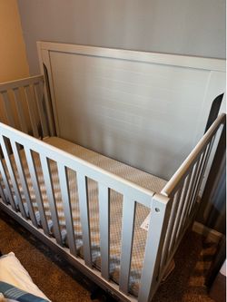 Crib and Mattress