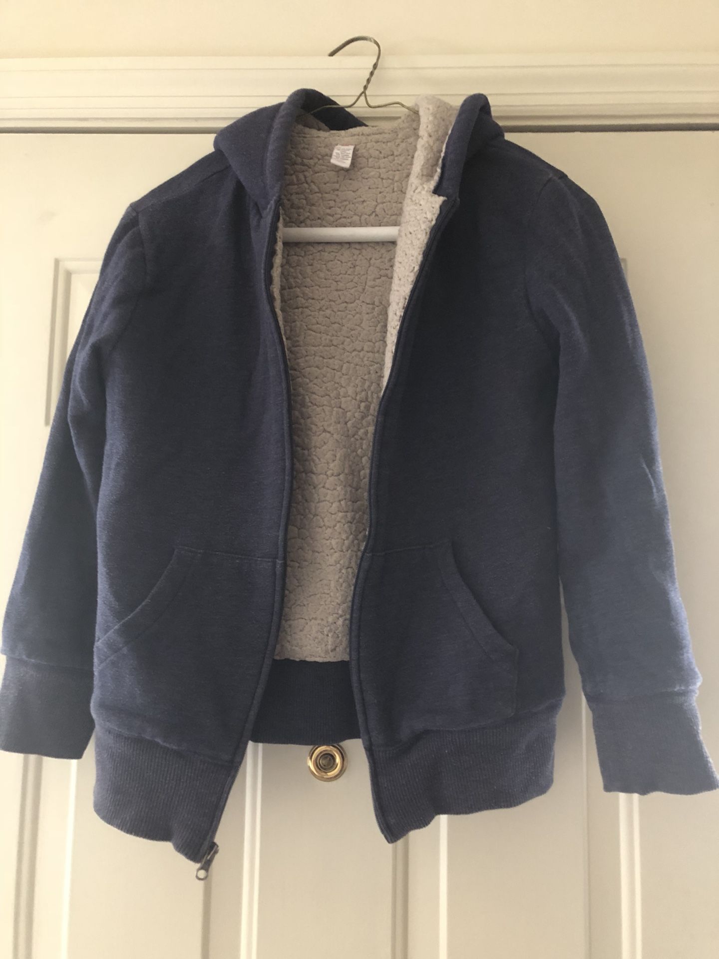 Boys fleece jacket size Large (12-14)