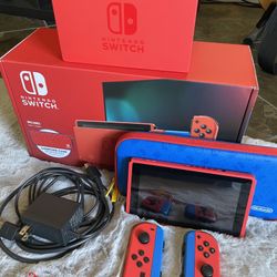 Nintendo Switch 1 Mario Red Edition