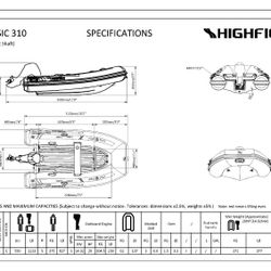 Dinghy 2023 HIGHFIELD MODEL: CL 310