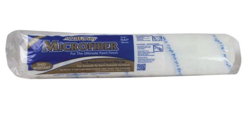 ArroWorthy 14MFR6 Nap White Microfiber Fabric Roller Cover 14 x 3/4 in.
