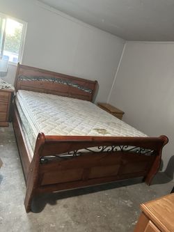 King Bedframe & Mattress