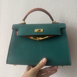 Kelli Bag Blue Hermes 