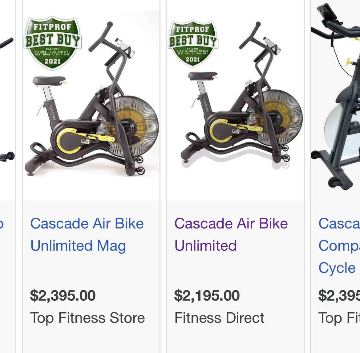 Cascade air bike unlimited mag hotsell
