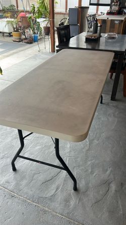 6ft folding table