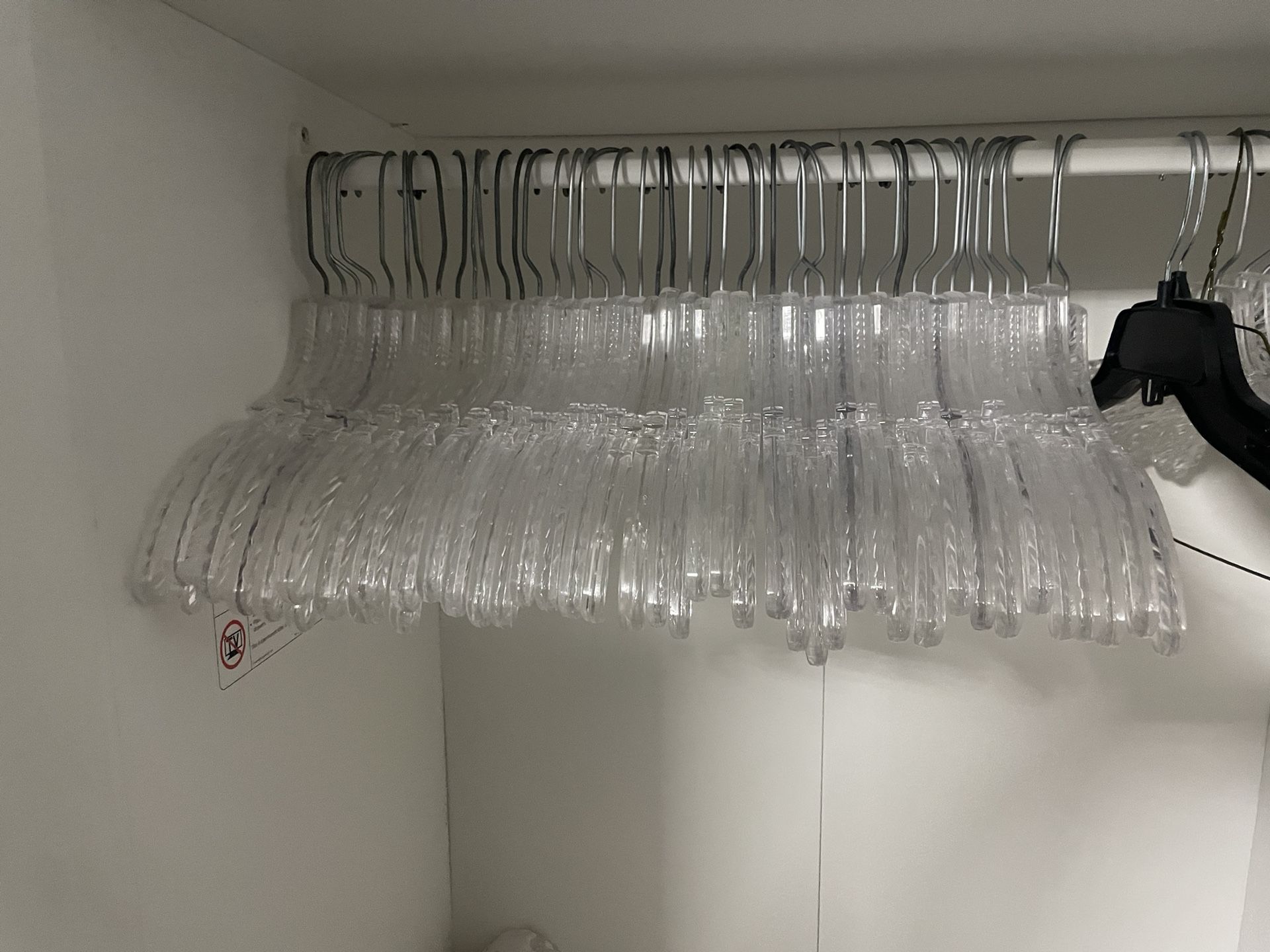 Hangers. Premium Plastic. Buy 10 for$10, 25 For $20 or all 50 For $35