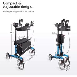 Upright Heavy Duty Walker With Set 