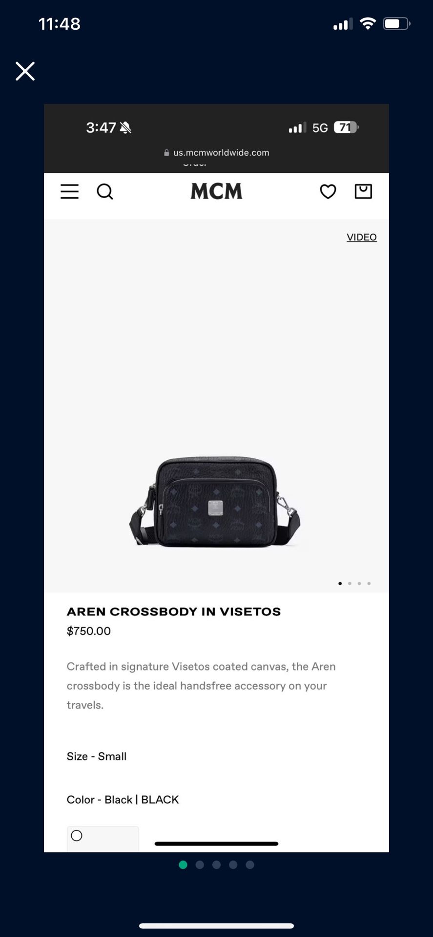 MCM Crossbody