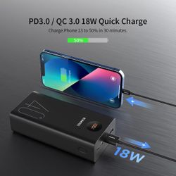 ROMOSS ZEUS  FAST CHARGING POWER BANK 40000 MAH 18W