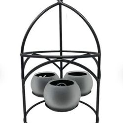 Retired PartyLite Shadow Lights Lantern (model P8507/P28B).