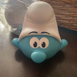 Smurf Movie Drinking Cup With Straw New
