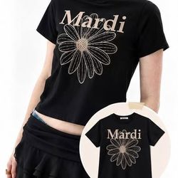Mardi Mercredi Structured-Fit T-Shirt