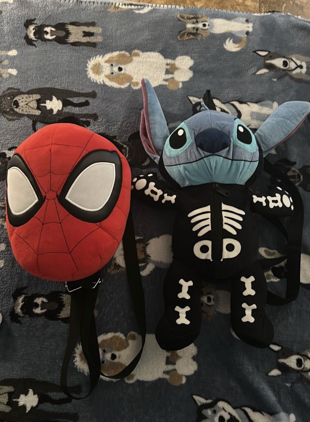 Spiderman & Stitch Backpack!