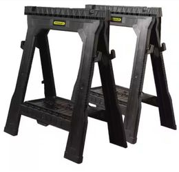 Stanley Folding Sawhorse Pair