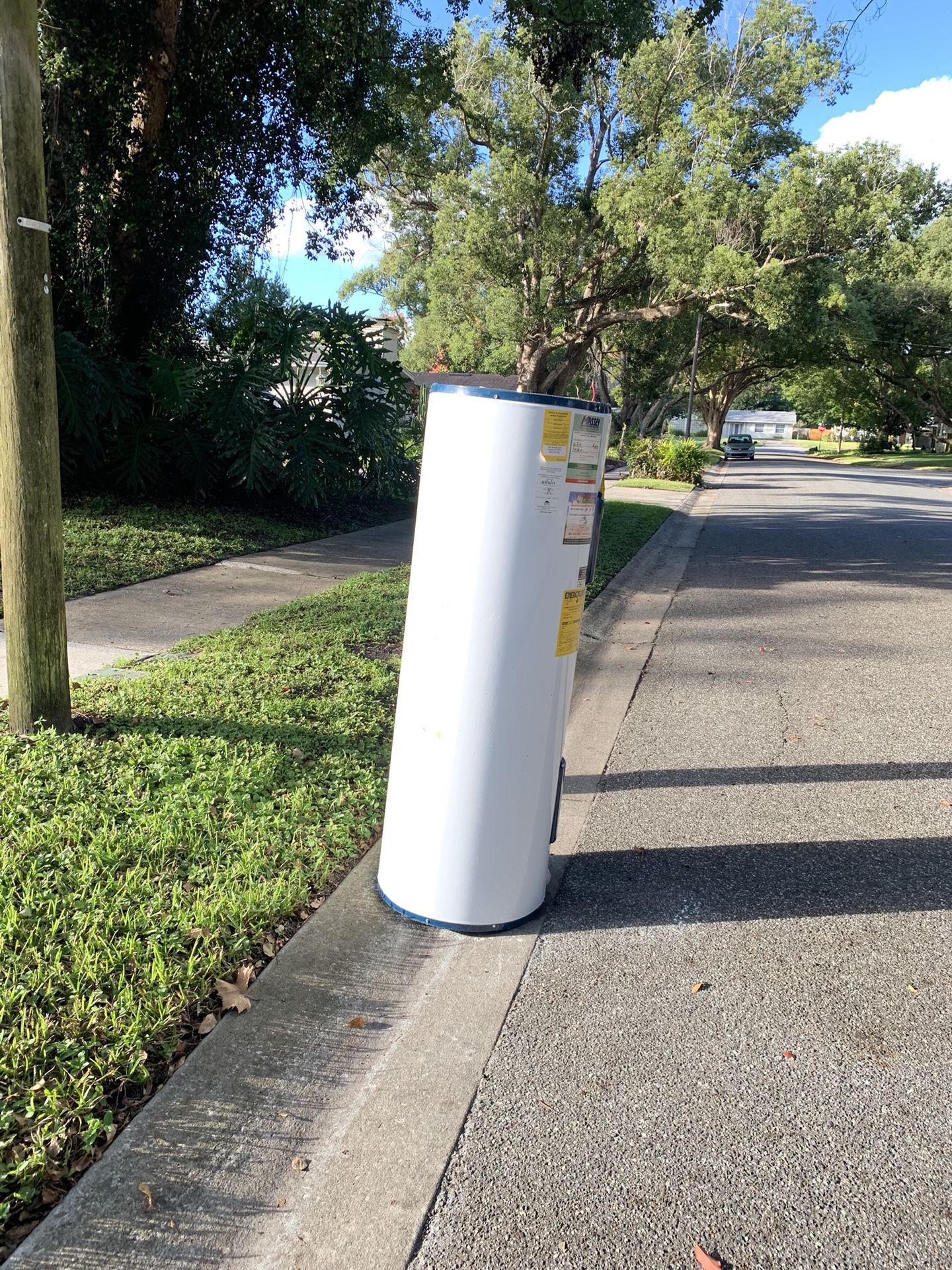 Free Water Heater On Curb