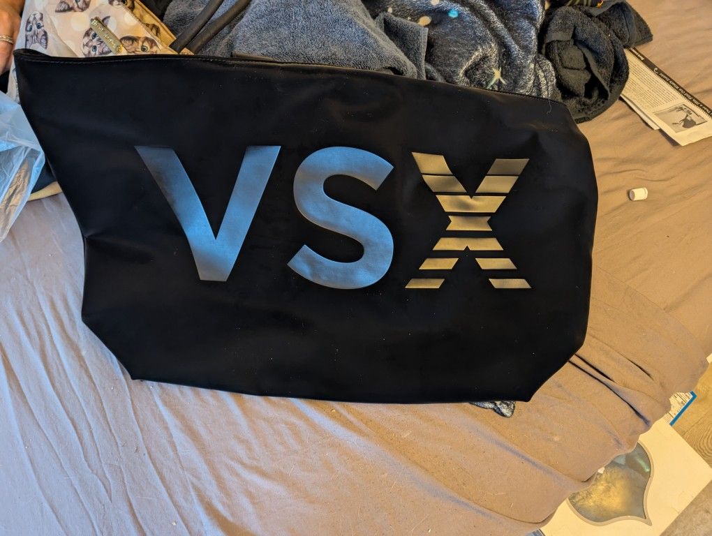Black Victoria Secret Tote Bag