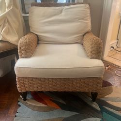 Vintage Wicker Chairs (set of 2)