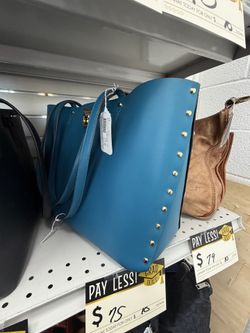 Teal Michael Kors bag
