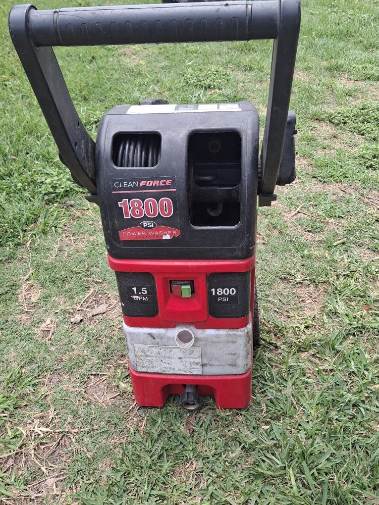 Electric Pressure Washer 1800psi