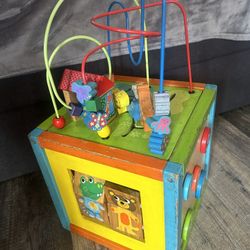 Baby Toy Wooden Activity 