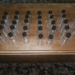 Glass Bottles W/ Lids