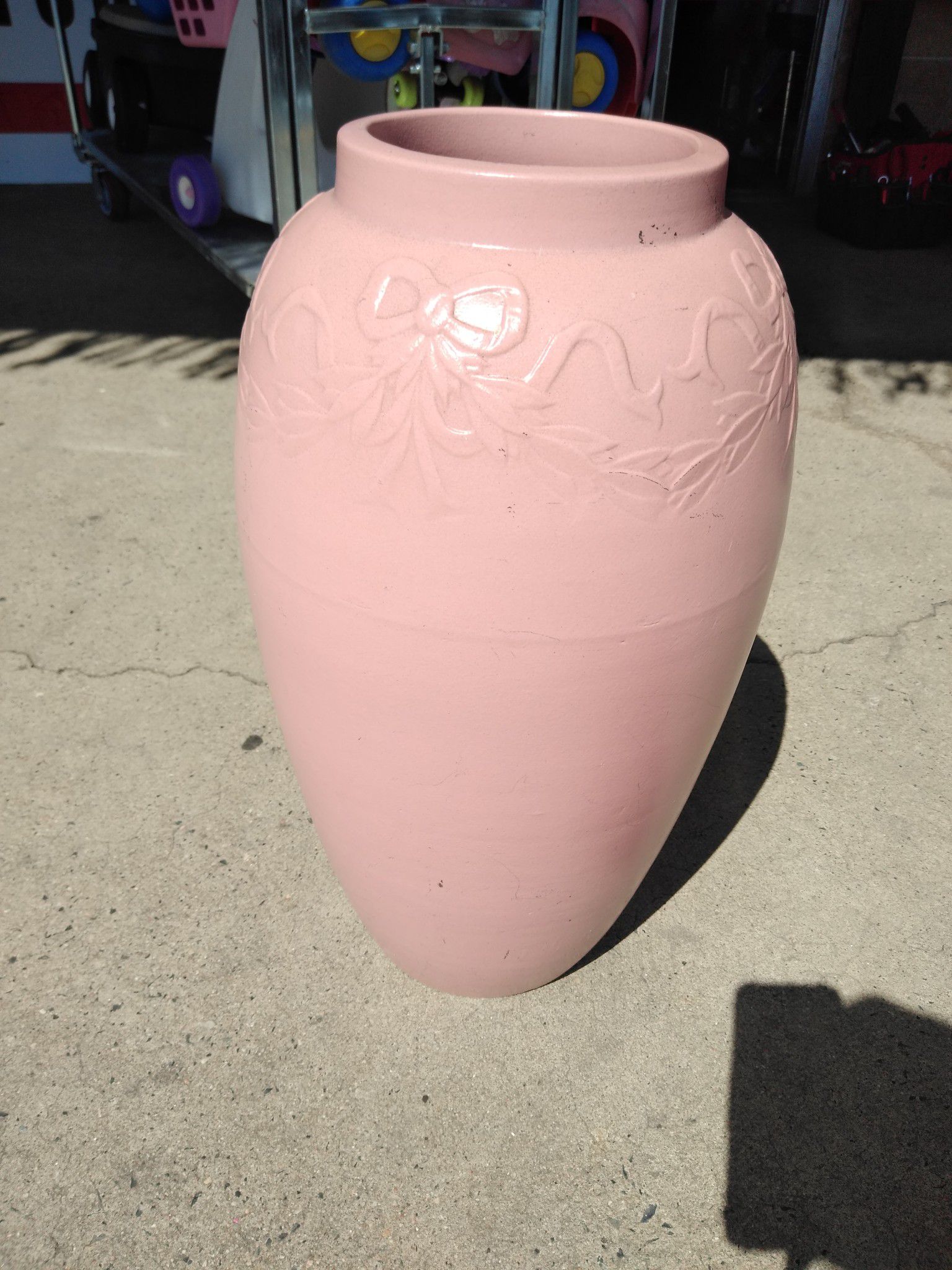 22 inch high vase