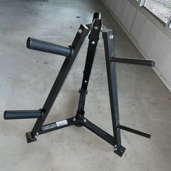 Weights And Bar Rack