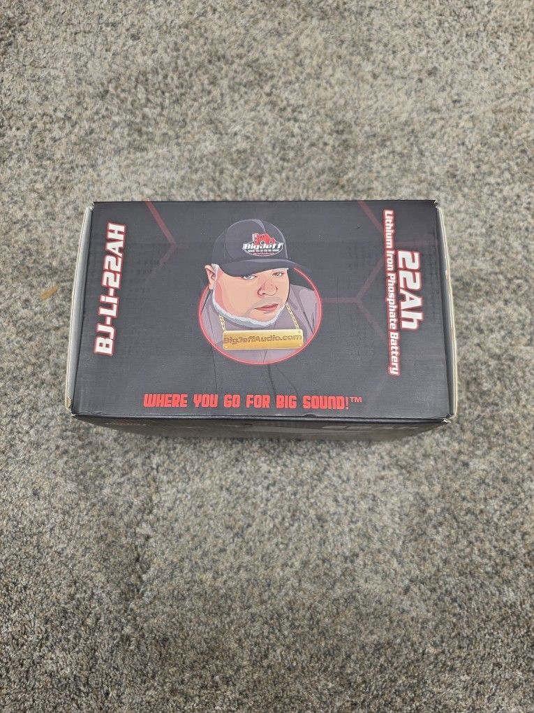 (X4) 22AH BIG JEFF Lithium Battery.