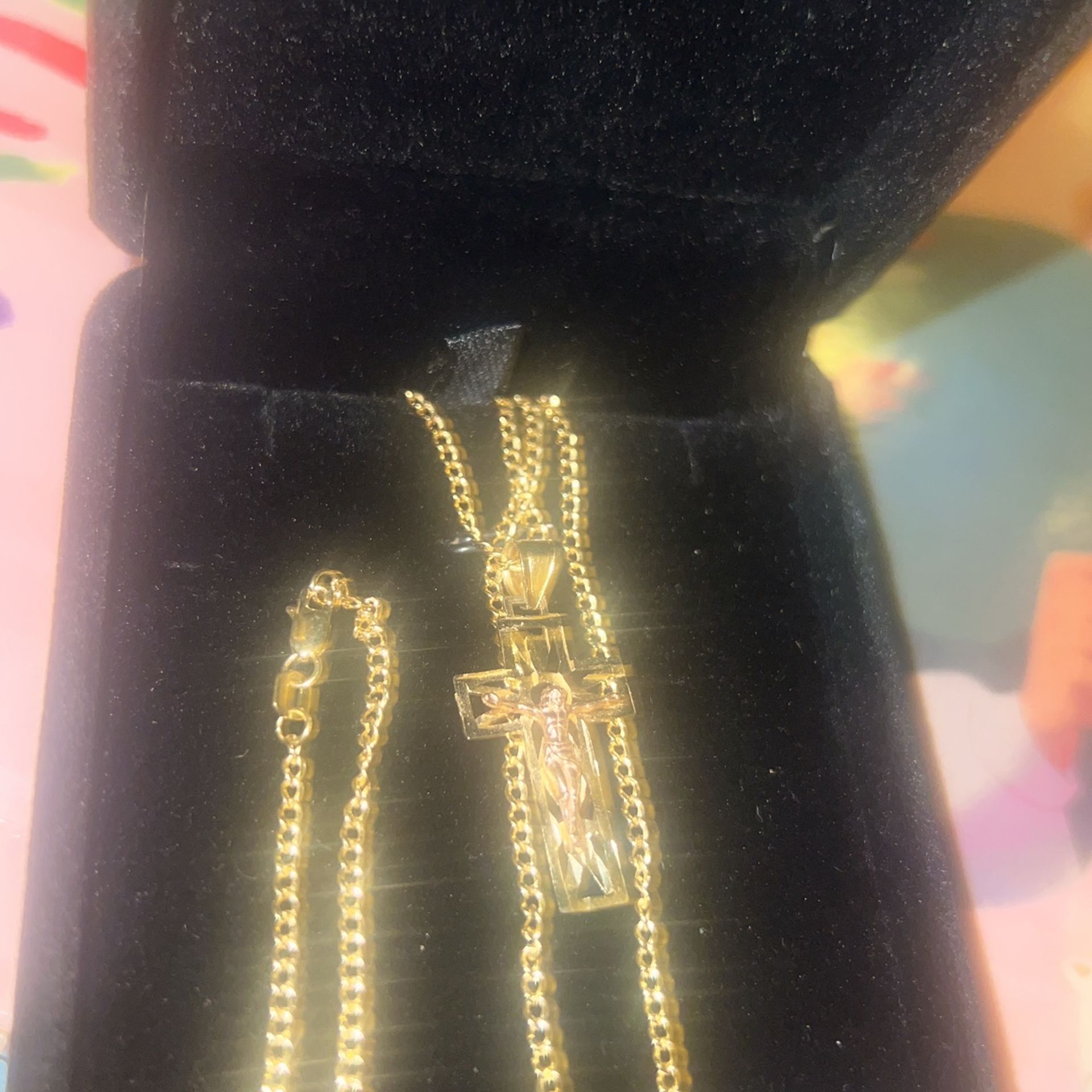 24 Inch 14k 2mm Chain Set