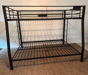 Full Over Queen Metal Bunk Bed