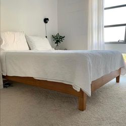 Solid Wood Platform Bed