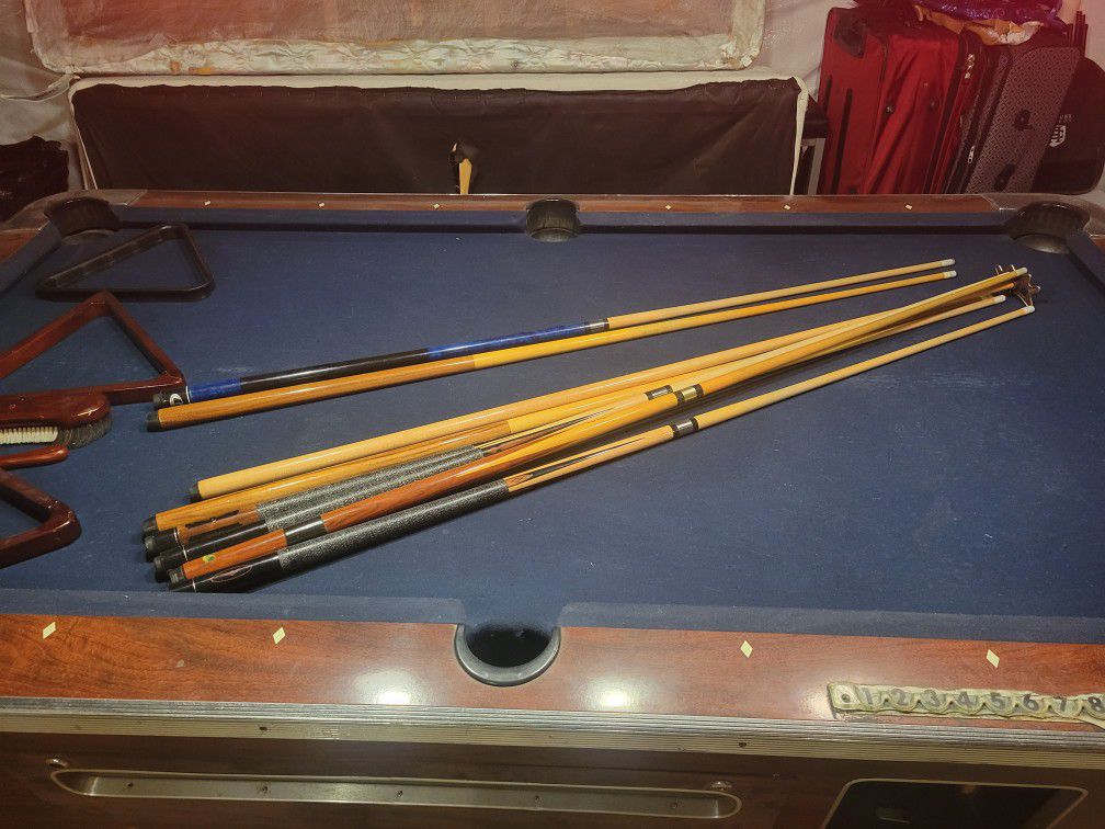 Coin Op Pool Table