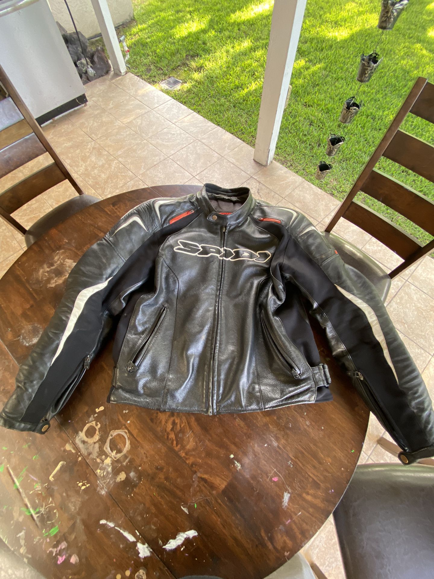 Spidi Leather Motorcycle Jacket