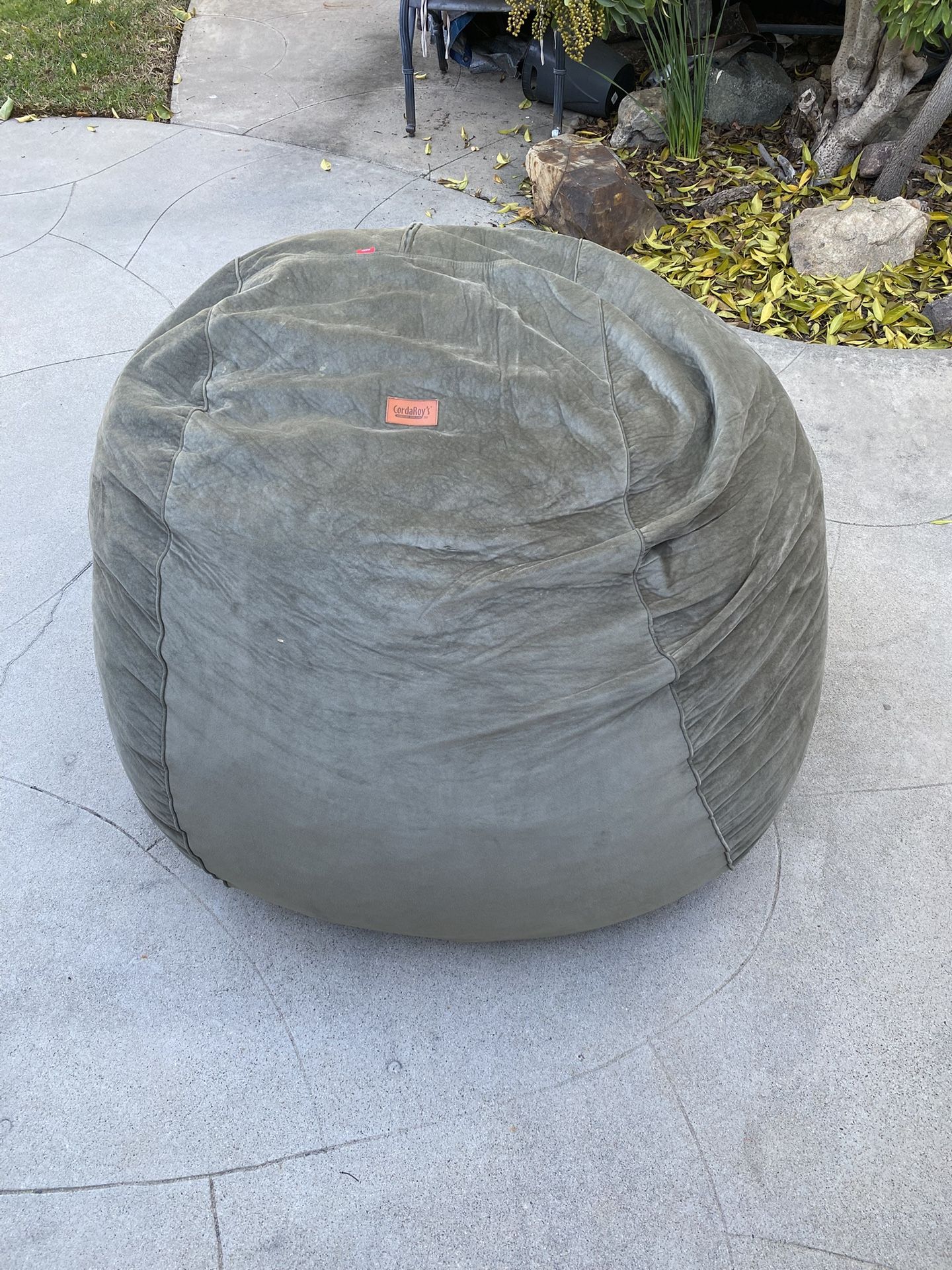 Like New Large Corda Roy’s Bag Chair& Queen Size Bed