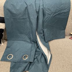 Blue/green Blackout Drapes