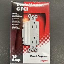 Pass & Seymour Ivory 15-amp GFCI Receptacles