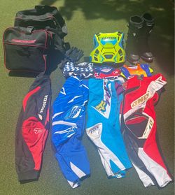 Dirt bike/atv riding gear lot of