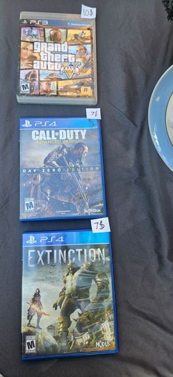 PS3 & PS4 Video Game Bundle – 3 Games