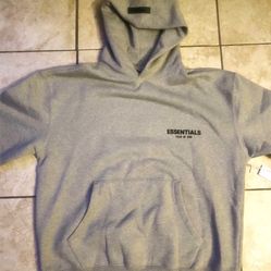 Grey Essential Hoodie 