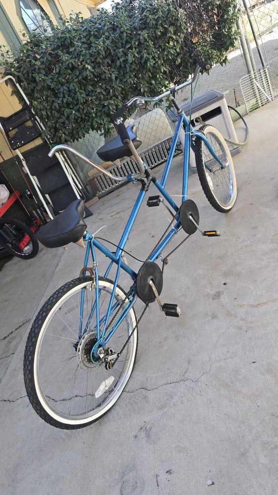 Vintage SCHWINN Single speed Tandem Bicycle Early '70s.