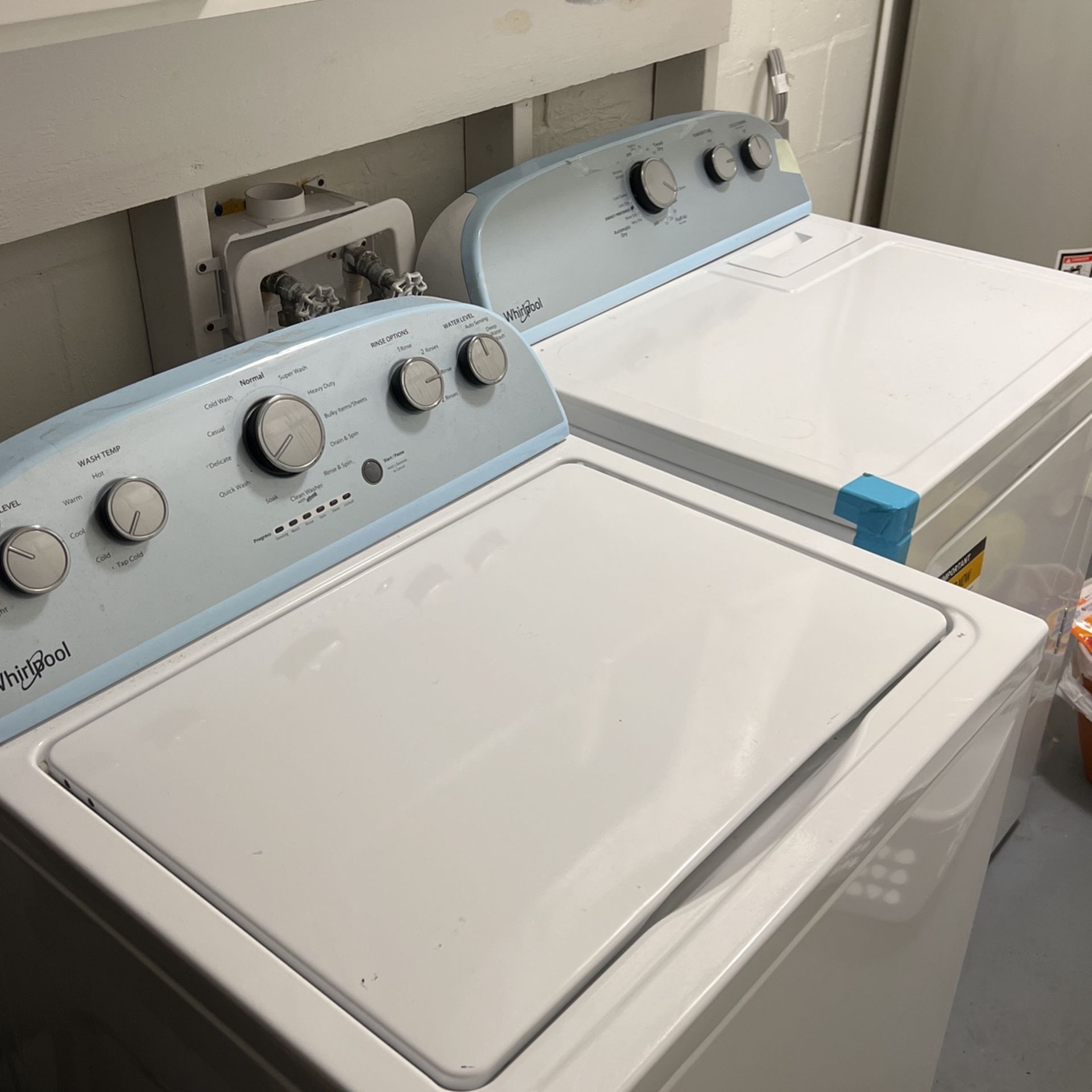 Fully Functional Whirlpool Washer & Dryer - $400