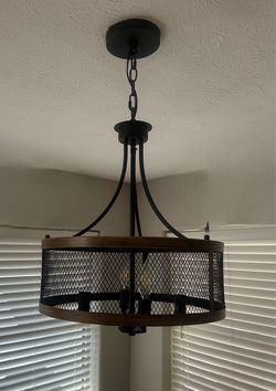 Farmhouse chandelier