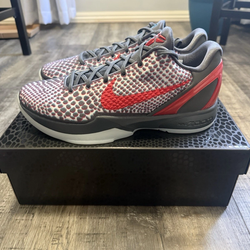 Nike Kobe 6 Protro ASG Hollywood 3D All Star Warning Sz 11.5