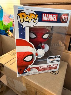 Spiderman Funko Pop Amazon Exclusive