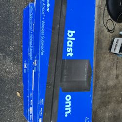 Blast Onn. 5.1.2 Soundbar W/Dolby Atmos, Wireless Subwoofer, Apple AirPlay 42” 