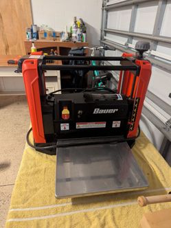 Bauer thickness wood planer