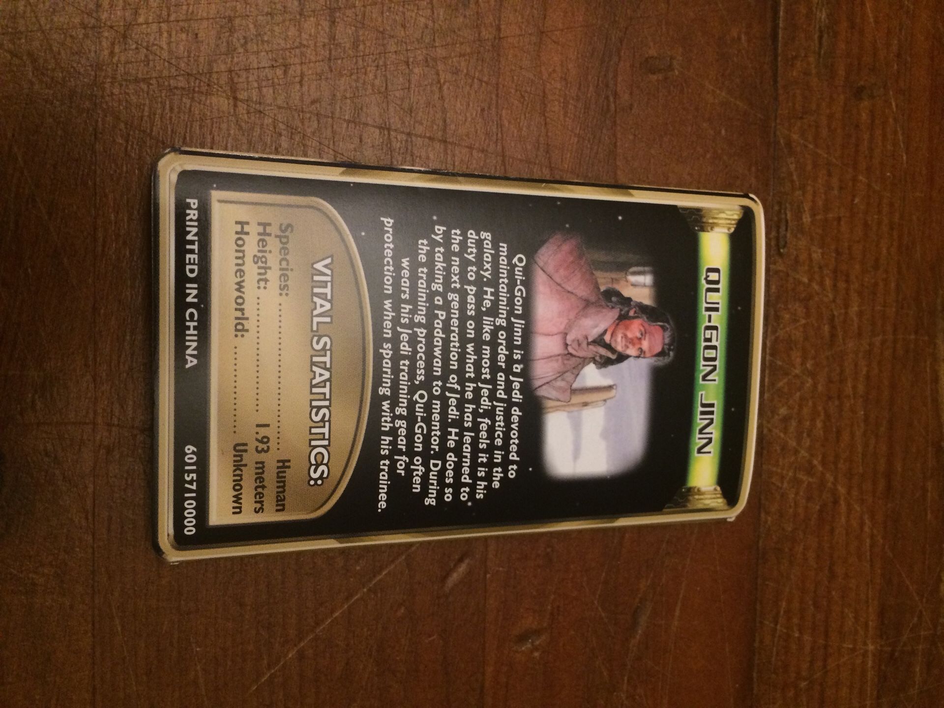 Qui-Gon Jinn (G) Card - Star Wars Trading Card Game